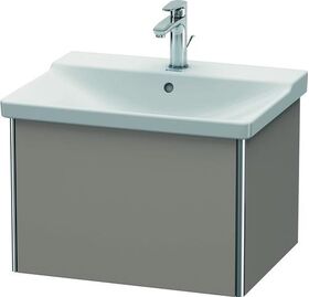 Duravit Waschtischunterbau XSQUARE 405x610x473mm basalt matt