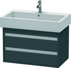 Duravit Waschtischunterbau KETHO 440x750x410mm graphit matt