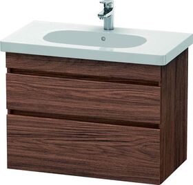 Duravit Waschtischunterbau DURASTYLE 453x800x610mm nussbaum dunkel