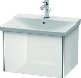 Duravit Waschtischunterbau XSQUARE 405x610x473mm weiß hochglanz