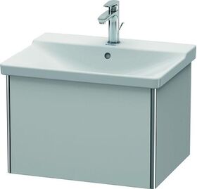 Duravit Waschtischunterbau XSQUARE 405x610x473mm nordic weiß seidenmatt