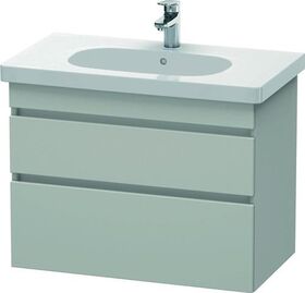 Duravit Waschtischunterbau DURASTYLE 453x800x610mm betongrau matt