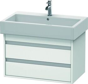 Duravit Waschtischunterbau KETHO 440x750x410mm weiß matt