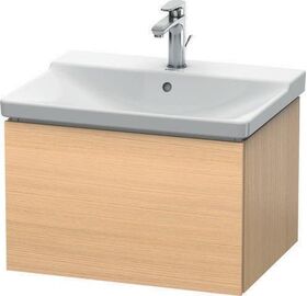 Duravit Waschtischunterbau L-CUBE 620x481x405mm stone blue hochglanz