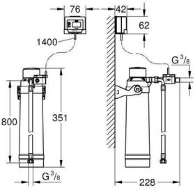 Grohe Filter-Starterset BLUE Magnesium + Zink