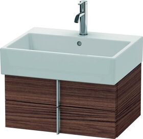 Duravit Waschtischunterbau VERO AIR 298x584x431mm nussbaum dunkel