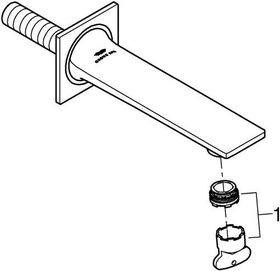 Grohe Wanneneinlauf ALLURE 3/4" ha graph