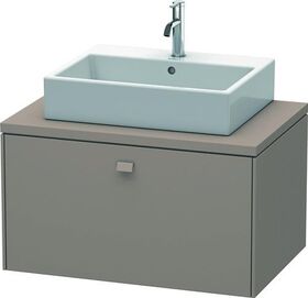 Duravit Konsolenunterschrank BRIOSO Gri Frontfarbe 442x820x550mm basalt matt