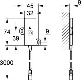 GROHE Sender-/Empfängereinheit F-digital