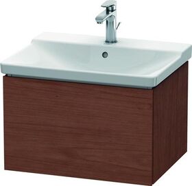 Duravit Waschtischunterbau L-CUBE 620x481x405mm amerikanisch nussbaum