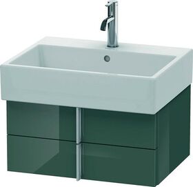 Duravit Waschtischunterbau VERO AIR 298x584x431mm dolomiti grey hochglanz