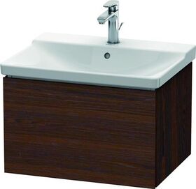 Duravit Waschtischunterbau L-CUBE 620x481x405mm nussbaum gebürstet