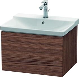 Duravit Waschtischunterbau L-CUBE 620x481x405mm nussbaum dunkel