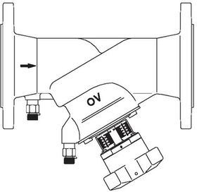 OV Strangregulierventil Hydrocontrol VFN PN 25, Sphäroguss, Flansch/DIN DN 100