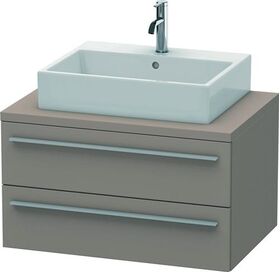 Duravit Konsolenunterschrank X-LARGE 440x800x548mm basalt matt