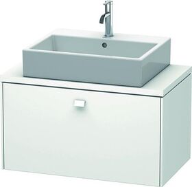 Duravit Konsolenunterschrank BRIOSO Griff Frontfarbe 442x820x480mm weiß matt