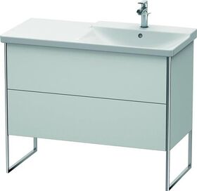 Duravit Waschtischunterbau XSQUARE Be rechts 805x1010x473mm weiß seidenmatt