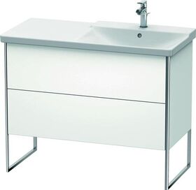 Duravit Waschtischunterbau XSQUARE Becken rechts 805x1010x473mm weiß matt