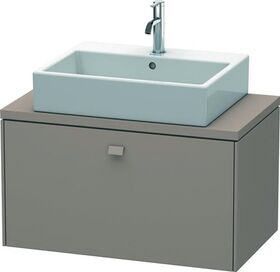 Duravit Konsolenunterschrank BRIOSO Gri Frontfarbe 442x820x480mm basalt matt