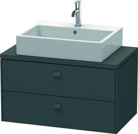 Duravit Konsolenunterschrank BRIOSO Griffe Frontfarbe 442x820x480mm grap ma