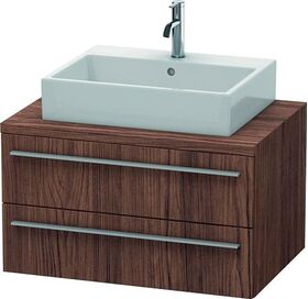 Duravit Konsolenunterschrank X-LARGE 440x800x548mm nussbaum dunkel