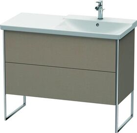 Duravit Waschtischunterbau XSQUARE Becken rechts 805x1010x473mm leinen