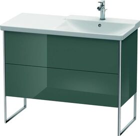 Duravit Waschtischunterbau XSQUARE Be re 805x1010x473mm dolo grey hochglanz