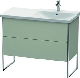 Duravit Waschtischunterbau XSQUARE Be re 805x1010x473mm taupe seidenmatt