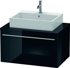 Duravit Konsolenunterschrank X-LARGE 440x800x548mm schwarz hochglanz