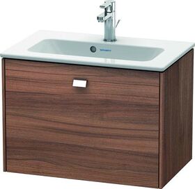 Duravit WT-Unterbau BRIOSO COMPACT Griff chrom 442x620x389mm nussbaum natur