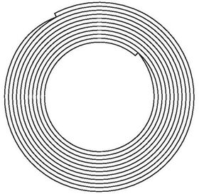 OV PE-RT-Kunststoffrohr Copert 17x2mm, 600 m Ring - VPE: 600