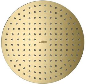 Kopfbrause 250 1jet AXOR Montage Decke-Aufputz brushed brass