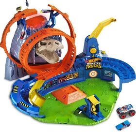 HW Monster Trucks Vulkan Arena Spielset