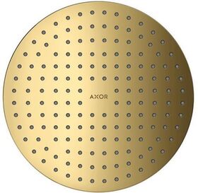 Kopfbrause 250 2jet AXOR Mont Decke-Aufputz polished gold optic