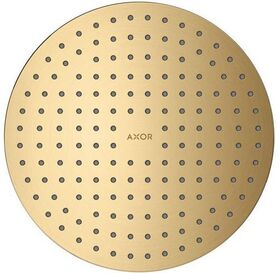 Kopfbrause 250 2jet AXOR Montage Decke-Aufputz brushed gold optic