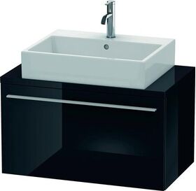 Duravit Konsolenunterschrank X-LARGE 440x800x478mm schwarz hochglanz