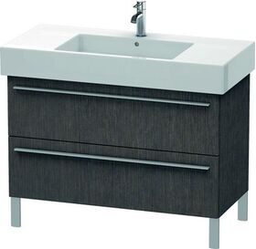 Duravit Waschtischunterbau X-LARGE 1000x470x588mm eiche dunkel gebürstet