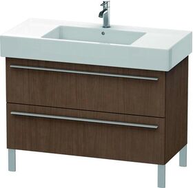 Duravit Waschtischunterbau X-LARGE 1000x470x588mm amerikanisch nussbaum