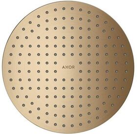 Kopfbrause 250 2jet AXOR Montage Decke-Aufputz brushed bronze