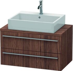 Duravit Konsolenunterschrank X-LARGE 440x800x478mm nussbaum dunkel