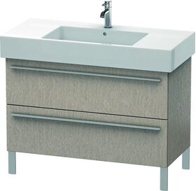 Duravit Waschtischunterbau X-LARGE 1000x470x588mm eiche kaschmir