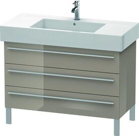 Duravit Waschtischunterbau X-LARGE 1000x470x588mm cappucino hochglanz