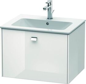 Duravit Waschtischunterbau BRIOSO Griff chrom 442x620x479mm weiß hochglanz