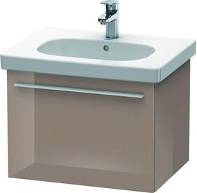 Duravit Waschtischunterbau X-LARGE 458x600mm cappucino hochglanz