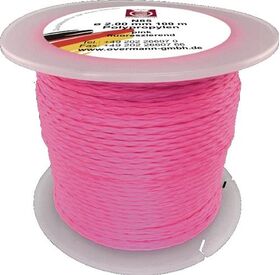 Pflastererschnur L.100m D.2mm 60kg PP pink - VPE: 6