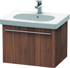 Duravit Waschtischunterbau X-LARGE 458x600mm nussbaum natur