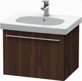 Duravit Waschtischunterbau X-LARGE 458x600mm nussbaum gebürstet