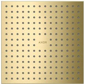 Kopfbrause 250/250 2jet AXOR Montage Decke-Aufputz brushed brass