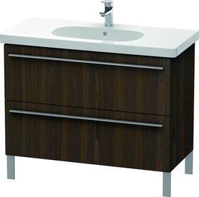 Duravit Waschtischunterbau X-LARGE 1000x470x668mm nussbaum gebürstet