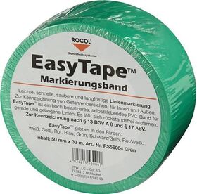 Bodenmarkierungsband Easy Tape PVC grün L.33m B.50mm Rl.ROCOL